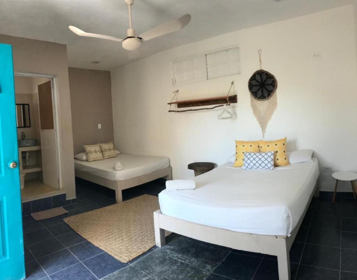 Barco Verde Hostel Isla Holbox ภายนอก รูปภาพ